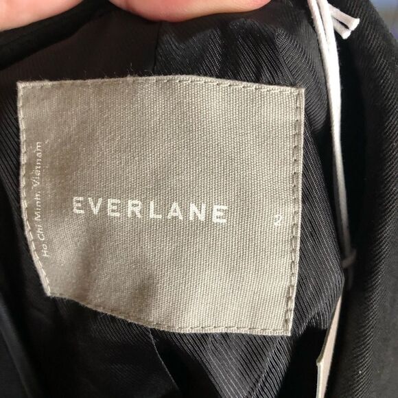 NWT Everlane The 80’s Blazer Jacket Academia Black - 2 - Picture 10 of 13